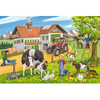 SCHMIDT Puzzle Na farmě 3x24 dílků