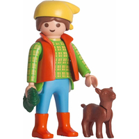 SCHMIDT Puzzle Playmobil Farma 100 dílků + figurka Playmobil