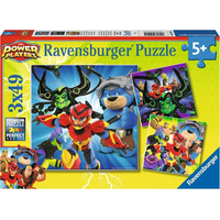 RAVENSBURGER Puzzle Power Players 3x49 dílků