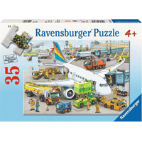 RAVENSBURGER Puzzle Rušné letiště 35 dílků