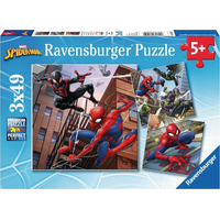 RAVENSBURGER Puzzle Spiderman 3x49 dílků