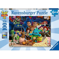 RAVENSBURGER Puzzle Toy Story 4: Záchrana XXL 100 dílků