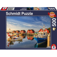 SCHMIDT Puzzle Přístav Weisse Wiek, Německo 500 dílků