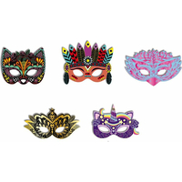 JANOD Škrabací Párty masky Mini