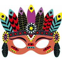 JANOD Škrabací Párty masky Mini