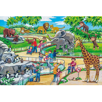 SCHMIDT Puzzle Den v zoo 3x24 dílků