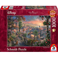 SCHMIDT Puzzle Lady a Tramp 1000 dílků