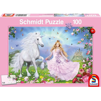 SCHMIDT Puzzle Princezna jednorožců 100 dílků