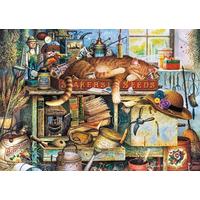 SCHMIDT Puzzle Remington zahradník 1000 dílků