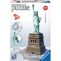 RAVENSBURGER 3D puzzle Socha Svobody, New York 118 dílků