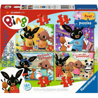 RAVENSBURGER Moje první puzzle Bing: Zábava s přáteli 4v1 (2,3,4,5 dílků)