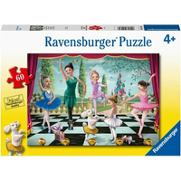 RAVENSBURGER Puzzle Baletní zkouška 60 dílků