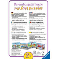 RAVENSBURGER Moje první puzzle Zásahová vozidla 4v1 (2,4,6,8 dílků)