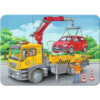 RAVENSBURGER Moje první puzzle Zásahová vozidla 4v1 (2,4,6,8 dílků)
