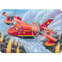 RAVENSBURGER Moje první puzzle Zásahová vozidla 4v1 (2,4,6,8 dílků)