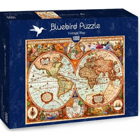 BLUEBIRD Puzzle Historická mapa 1000 dílků