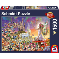 SCHMIDT Puzzle Kouzelná pohádková země 1500 dílků