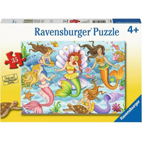 RAVENSBURGER Puzzle Královny oceánu 35 dílků