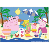 RAVENSBURGER Puzzle Prasátko Peppa: Zábavné dny 4v1 (12,16,20,24 dílků)