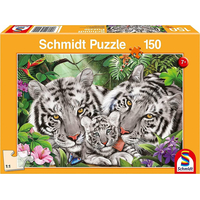 SCHMIDT Puzzle Tygří rodina 150 dílků