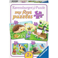 RAVENSBURGER Moje první puzzle Zvířátka v zahradě 4v1 (2,4,6,8 dílků)