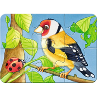 RAVENSBURGER Moje první puzzle Zvířátka v zahradě 4v1 (2,4,6,8 dílků)