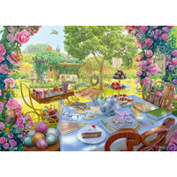 SCHMIDT Secret puzzle June's Journey: Čaj v zahradě 1000 dílků