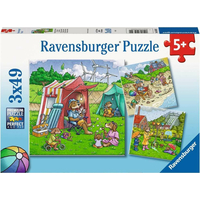 RAVENSBURGER Puzzle Obnovitelná energie 3x49 dílků