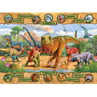 RAVENSBURGER Puzzle Dinosauři XXL 100 dílků