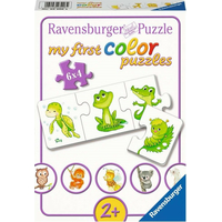 RAVENSBURGER Moje první puzzle Barevná zvířátka 6x4 dílky