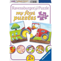 RAVENSBURGER Moje první puzzle Na statku 9x2 dílky