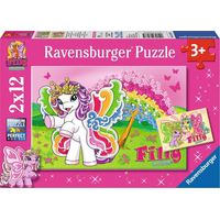 RAVENSBURGER Puzzle Filly Butterfly 2x12 dílků
