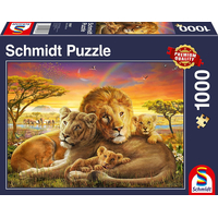 SCHMIDT Puzzle Mazliví lvi 1000 dílků