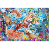 RAVENSBURGER Puzzle Mořské panny 2x24 dílků