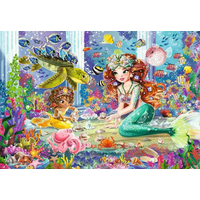 RAVENSBURGER Puzzle Mořské panny 2x24 dílků