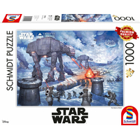 SCHMIDT Puzzle Star Wars: Bitva o planetu Hoth 1000 dílků