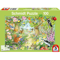 SCHMIDT Puzzle V lese 100 dílků