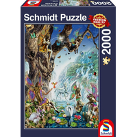 SCHMIDT Puzzle V údolí vodních víl 2000 dílků