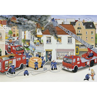 RAVENSBURGER Puzzle S hasičským sborem 2x24 dílků