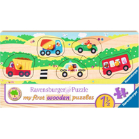 RAVENSBURGER Dřevěná vkládačka Dopravní prostředky