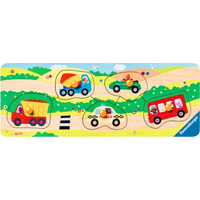 RAVENSBURGER Dřevěná vkládačka Dopravní prostředky