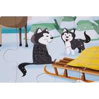 JANOD Hmatové puzzle Život na ledě 20 dílků