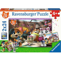 RAVENSBURGER Puzzle 44 koček 2x24 dílků