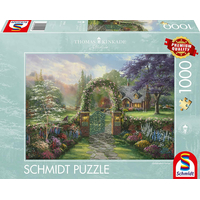 SCHMIDT Puzzle Chaloupka s kolibříky 1000 dílků