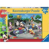 RAVENSBURGER Puzzle Mickey & Minnie: Ve skate parku XXL 100 dílků