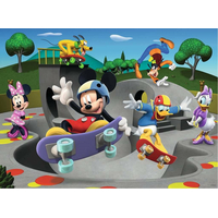 RAVENSBURGER Puzzle Mickey & Minnie: Ve skate parku XXL 100 dílků