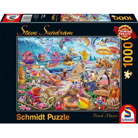 SCHMIDT Puzzle Plážová mánie 1000 dílků