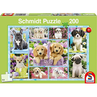 SCHMIDT Puzzle Štěňátka 200 dílků