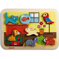 JANOD Vkládačka Zvířátka Chunky