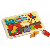 JANOD Vkládačka Zvířátka Chunky